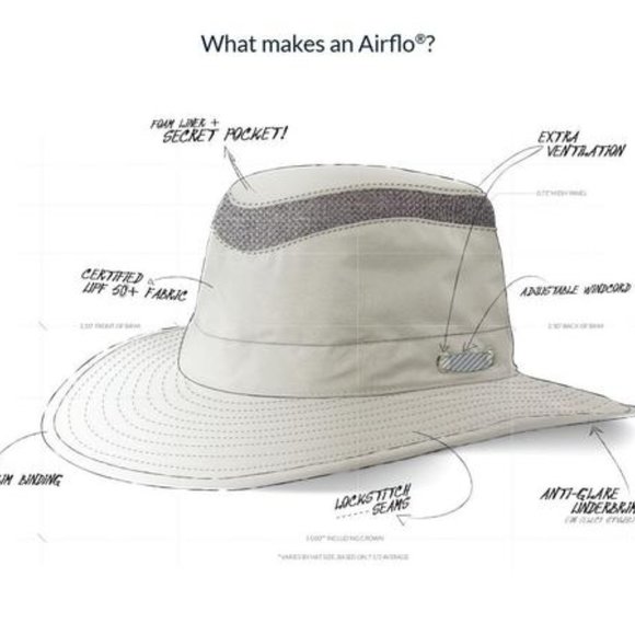 Tilley Khaki The Airflo LTM6 Hat main image 7